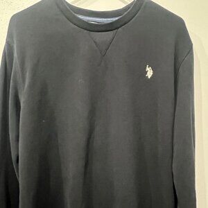 U.S. Polo Assn. Men's Classic Solid Crew Neck Sweatshirt Large